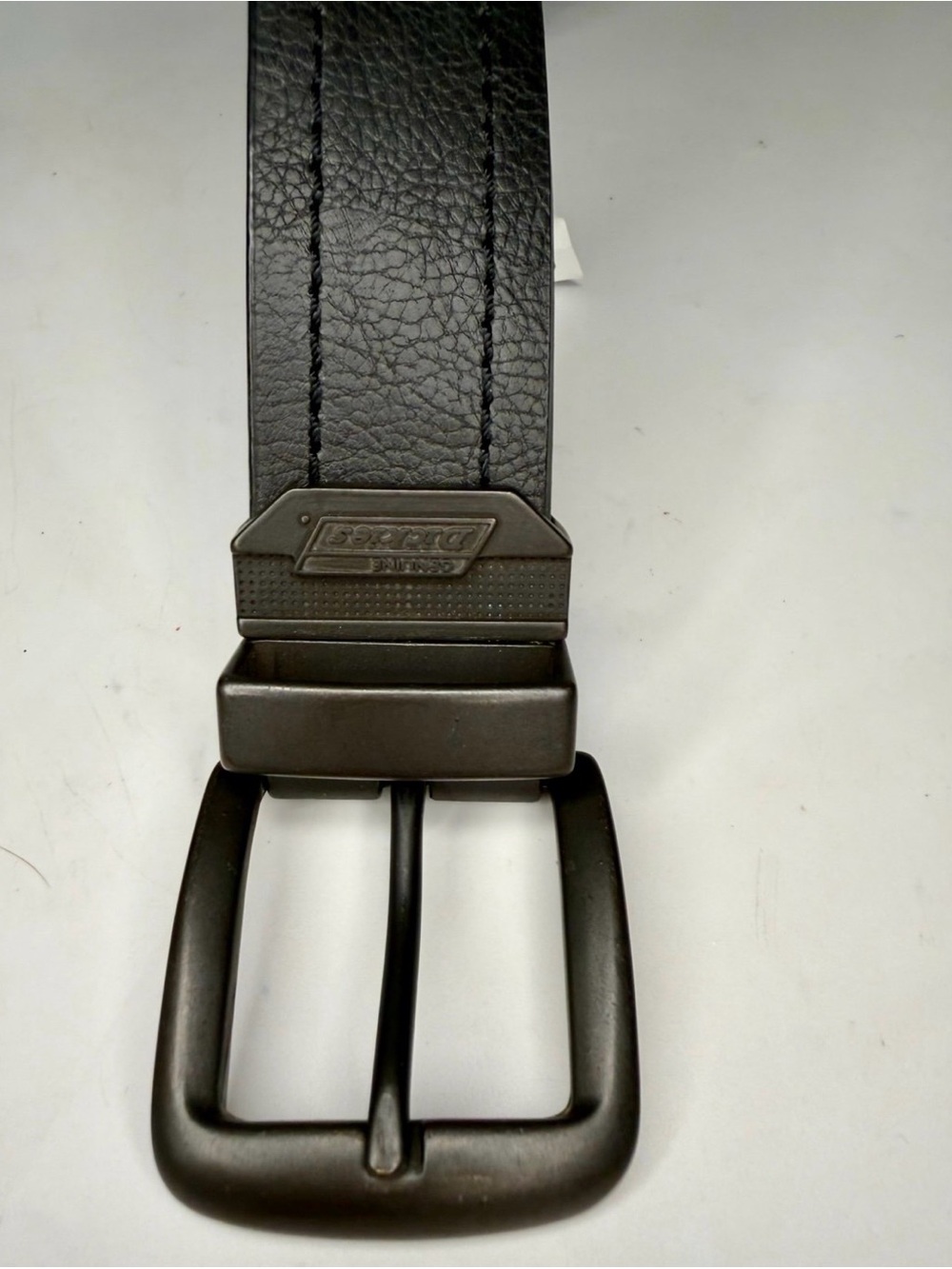 Dickies Genuine Reversible Mens Belt size 44 1.5" Leather Black Brown NEW